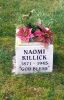 Memorial vase for Naomi Killick