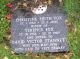 Headstone of Christine Fox nee Stannett